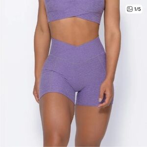 Bombshell Sportswear Tiny Waist Shorts Sz S